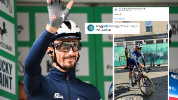 Tweets de la semana: Julian Alaphilippe se acerca a Greggs en el Tour de Gran Bretaña