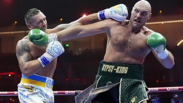 Oleksandr Usyk venció a Tyson Fury y se convirtió en campeón mundial indiscutible en mayo