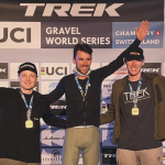 UCI Gravel World Series: Hugo Drechou supera en el sprint a Petr Vakoč y Torbjørn Røed y gana el Alpine Gravel Challenge