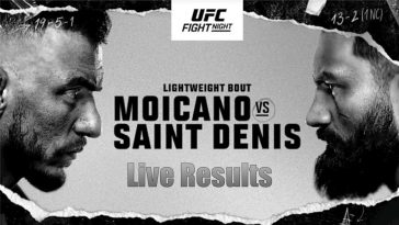 UFC París: resultados en vivo de Moicano vs.Saint Denis