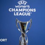 An image of the Women's Champions League trophy