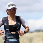 KAILUA KONA, HAWAI - 6 DE OCTUBRE: Anne Haug de Alemania compite durante la carrera a pie del Campeonato Mundial Ironman el 6 de octubre de 2022 en Kailua Kona, Hawaii. (Foto de Tom Pennington/Getty Images para IRONMAN)