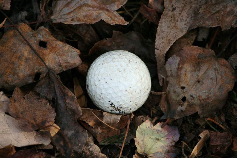 ¿Qué es la regla de la hoja en el golf? ¿Existe una regla real para las pelotas de golf perdidas en las hojas?