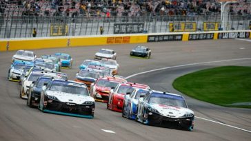 Alineación inicial de Las Vegas: octubre de 2024 (NASCAR Xfinity Series)