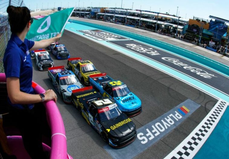 Alineación inicial de Miami: octubre de 2024 (NASCAR Truck Series)