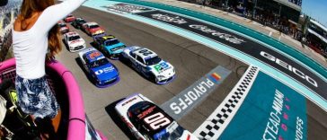 Alineación inicial de Miami: octubre de 2024 (NASCAR Xfinity Series)