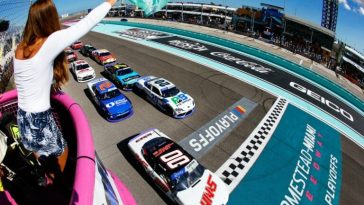 Alineación inicial de Miami: octubre de 2024 (NASCAR Xfinity Series)