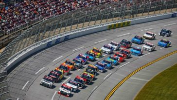 Alineación inicial de Talladega: octubre de 2024 (NASCAR Truck Series)