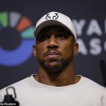 Anthony Joshua recibió una suspensión del boxeo luego de su derrota ante Daniel Dubois.