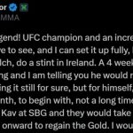 Conor McGregor insta a la 'leyenda' Sean O'Malley a seguir sus pasos