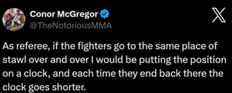 Conor McGregor y Dana White proponen nuevas ideas para hacer las peleas más entretenidas