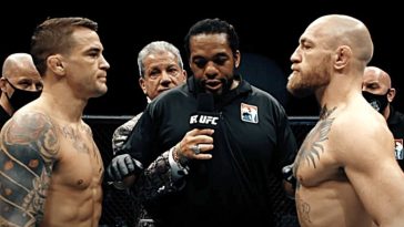 Conor McGregor y Dustin Poirier evitan por poco una pelea pública