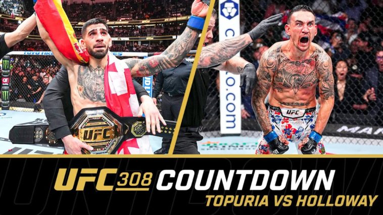 Cuenta regresiva de UFC 308: Ilia Topuria vs.Max Holloway