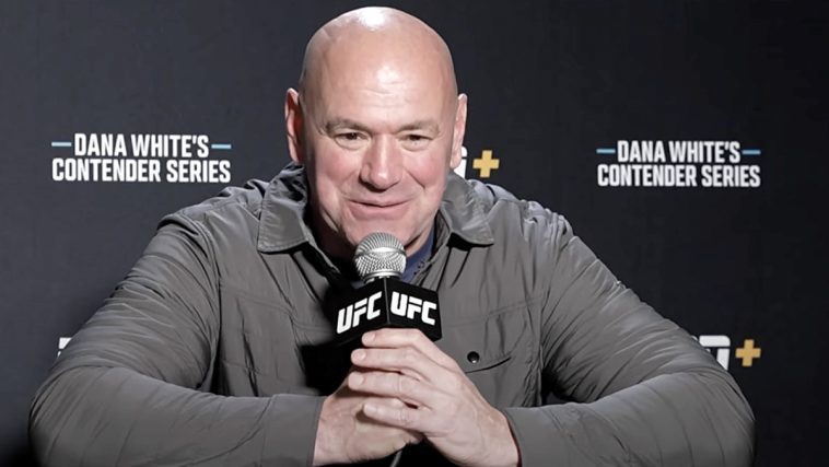 Dana White reacciona cuando Amanda Nunes se burla de un posible regreso