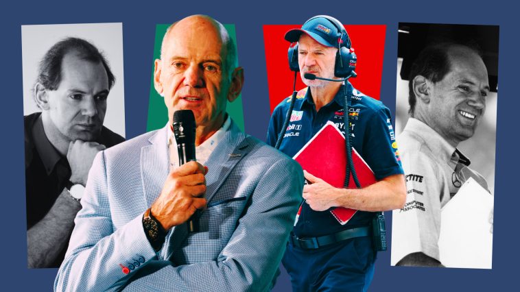 De marzo a Red Bull: ¿Cuánto tiempo le llevó a Newey causar impacto en sus anteriores equipos de F1?