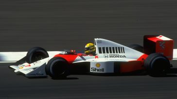 El McLaren MP4/5B de Senna, ganador del título, dará la vuelta a Interlagos en el homenaje al Gran Premio de Sao Paulo