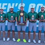 El golf masculino metodista ganó el campeonato nacional DIII 2024. (Foto: Atletismo Metodista)