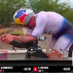 Kristian Blummenfelt Campeonato del Mundo IRONMAN Kona 2024 Vomitando Bicicleta