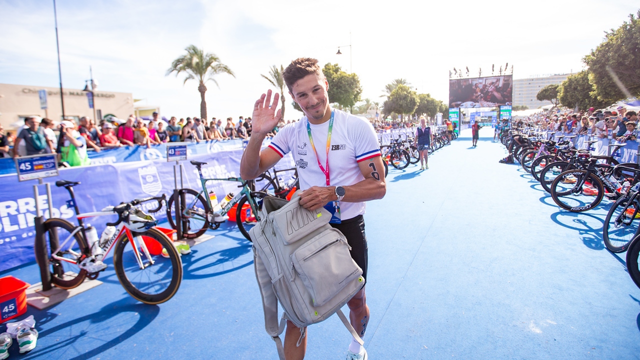 Vincent Luis se despide de las Finales WTCS Torremolinos 2024 crédito de la foto Triatlón Mundial