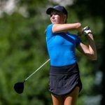 ARCHIVO – La golfista de Carmel, Sophie Mock, anotó un hoyo en uno el viernes en el encuentro estatal de golf femenino de la IHSAA.