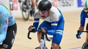 'Es simplemente teatro en bicicleta': conozca a la bailarina folclórica que compite en el Campeonato Mundial de Pista