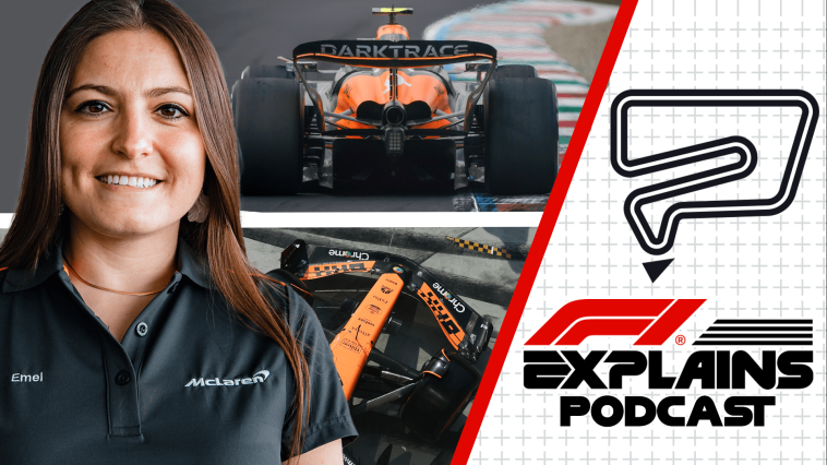 F1 EXPLICA: Fuerza aerodinámica y por qué los autos de F1 tienen alas – con McLaren Aero Specialist Emel Cankaya