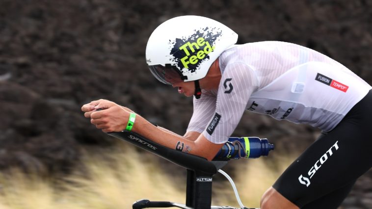 Magnus Ditlev Campeonato del Mundo IRONMAN 2024 Bicicleta Kona [Photo credit: Getty Images for IRONMAN]