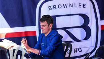 Jonny Brownlee Toulouse 2024 Brownlee Racing gráfico supertri