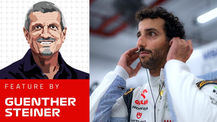 LA COLUMNA DE GUENTHER STEINER: La decisión de RB es difícil para Ricciardo, pero él sabe que en la F1 hay que rendir para sobrevivir