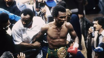 Mail Sport revisita la noche icónica en la que Sugar Ray Leonard (arriba) venció a Roberto Durán