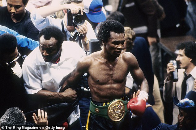 Mail Sport revisita la noche icónica en la que Sugar Ray Leonard (arriba) venció a Roberto Durán