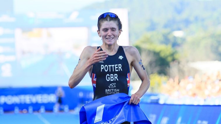 Finales del Campeonato Mundial de Triatlón Beth Potter 2023