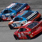 Todd Gilliland, Michael McDowell, Chase Elliott - Serie de la Copa NASCAR - Darlington Raceway