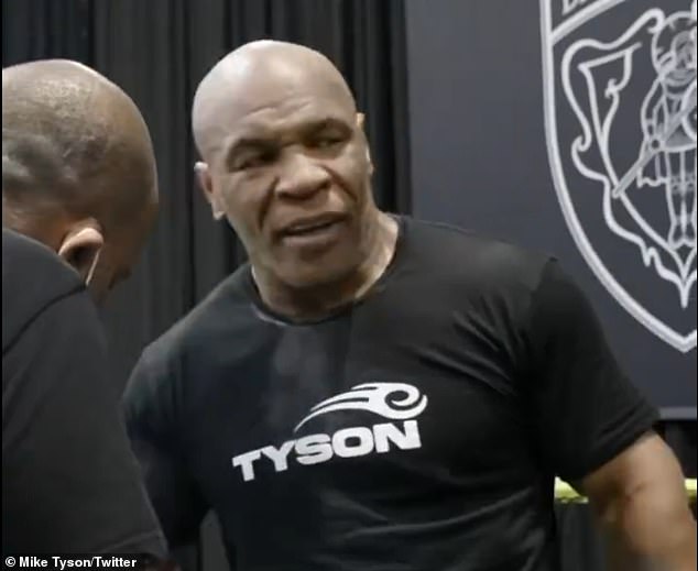 Mike Tyson ha publicado imágenes de combate amenazantes que hacen que algunos fanáticos teman por Jake Paul