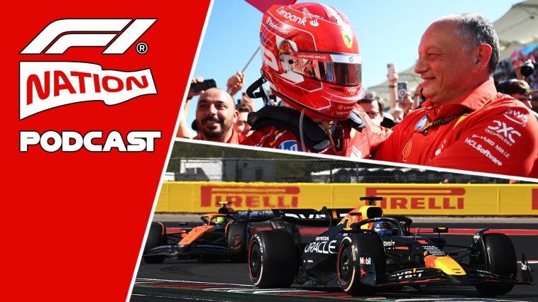 NACIÓN F1: ¿Ferrari se ha sumado a la pelea por el título? El equipo de podcast sobre la victoria de Leclerc, Norris vs Verstappen y los novatos rápidos