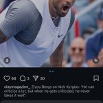 Comentario de Nick Kyrgios