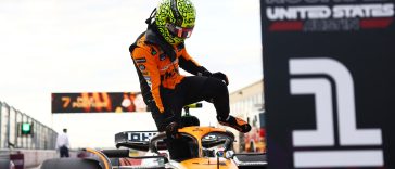 Norris logra la pole position por delante de Verstappen en Austin mientras Russell se estrella dramáticamente en los momentos finales