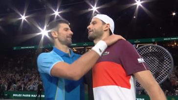 Novak Djokovic se retira del Masters de París