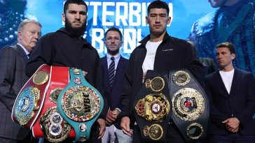 Arthur Beterbiev y Dmitry Bivol encabezan una cartelera de boxeo que incluye a Chris Eubank Jr y Ben Whittaker.