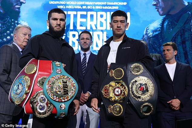 Arthur Beterbiev y Dmitry Bivol encabezan una cartelera de boxeo que incluye a Chris Eubank Jr y Ben Whittaker.