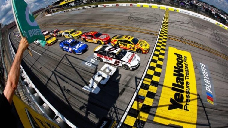 Austin Cindric, Michael McDowell - Talladega Superspeedway - Serie de la Copa NASCAR (1)