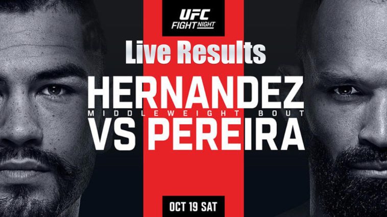 Resultados en vivo de UFC Vegas 99: Hernández vs.Pereira