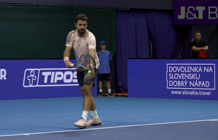 Stan Wawrinka logra una inusual victoria en el Challenger bajo techo en Bratislava