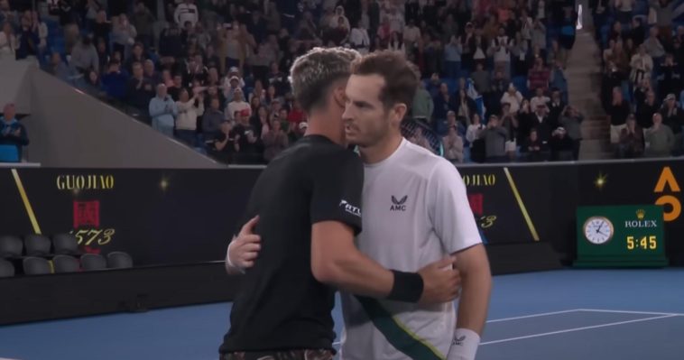 Thanasi Kokkinakis y Andy Murray