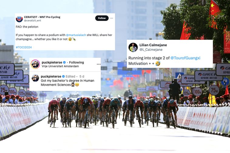 Tweets de la semana: La temporada baja golpea fuerte, Lance Armstrong y Jan Ullrich pasan el rato y Lotte Kopecky demuestra que es una temeraria