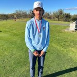 Ty Monroe de Saugerties ganó el campeonato individual de golf de otoño de la Mid-Hudson Athletic League en Apple Greens en Highland, disparando 1 bajo par 70. MARCO LANZONI