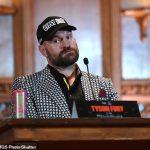 Tyson Fury (en la foto) ha afirmado que siente