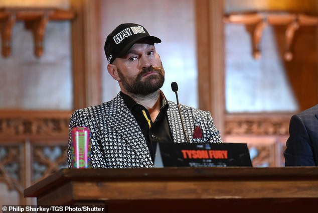 Tyson Fury (en la foto) ha afirmado que siente