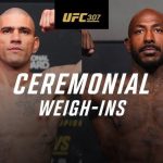 UFC 307: Video del pesaje ceremonial de Pereira vs Rountree Jr.