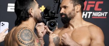 UFC Vegas 99: Video del enfrentamiento Hernández vs Pereira